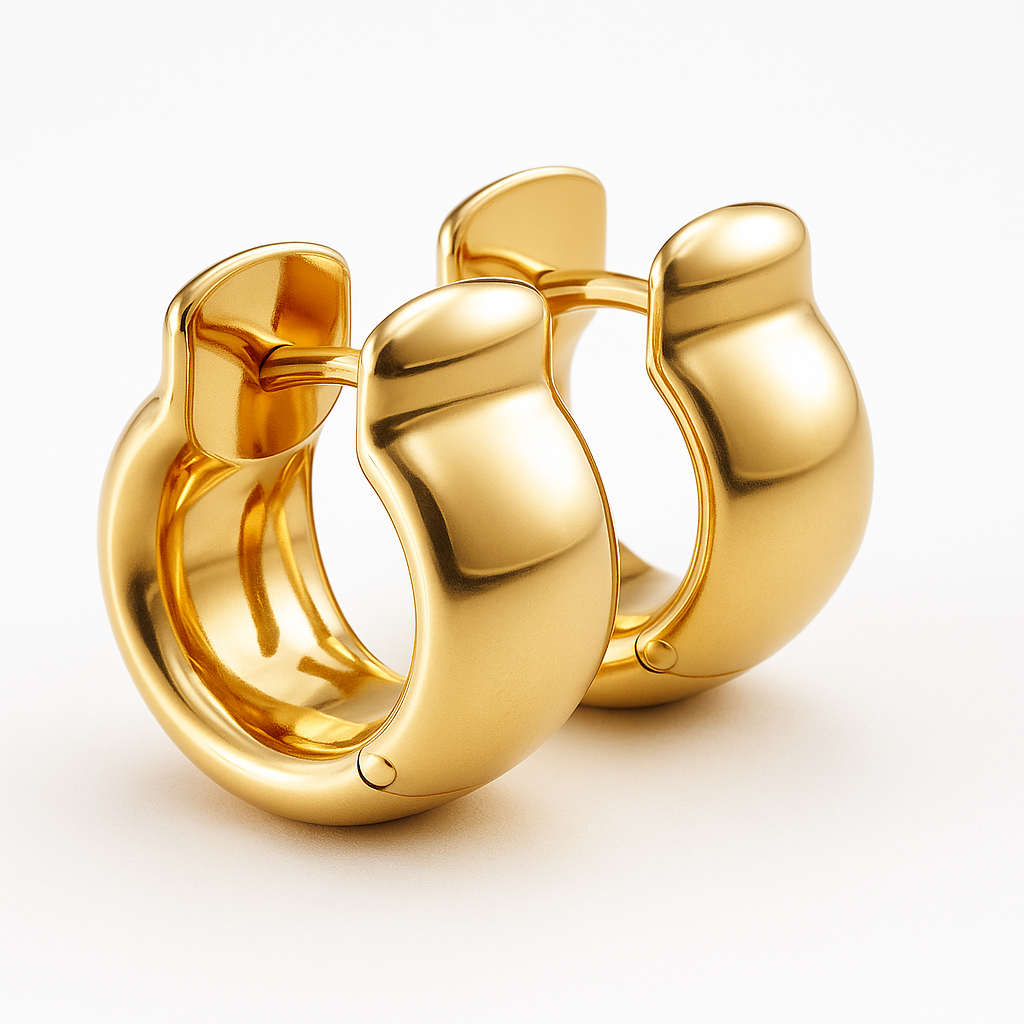 Cigar Band Earrings