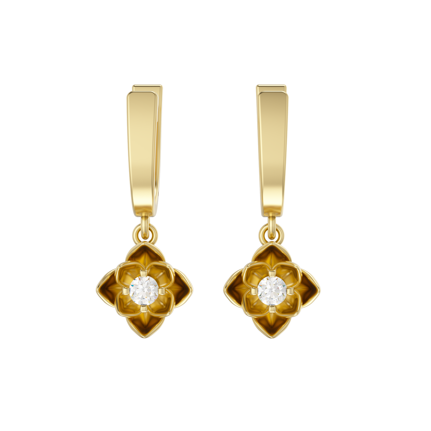 Lotus Earrings
