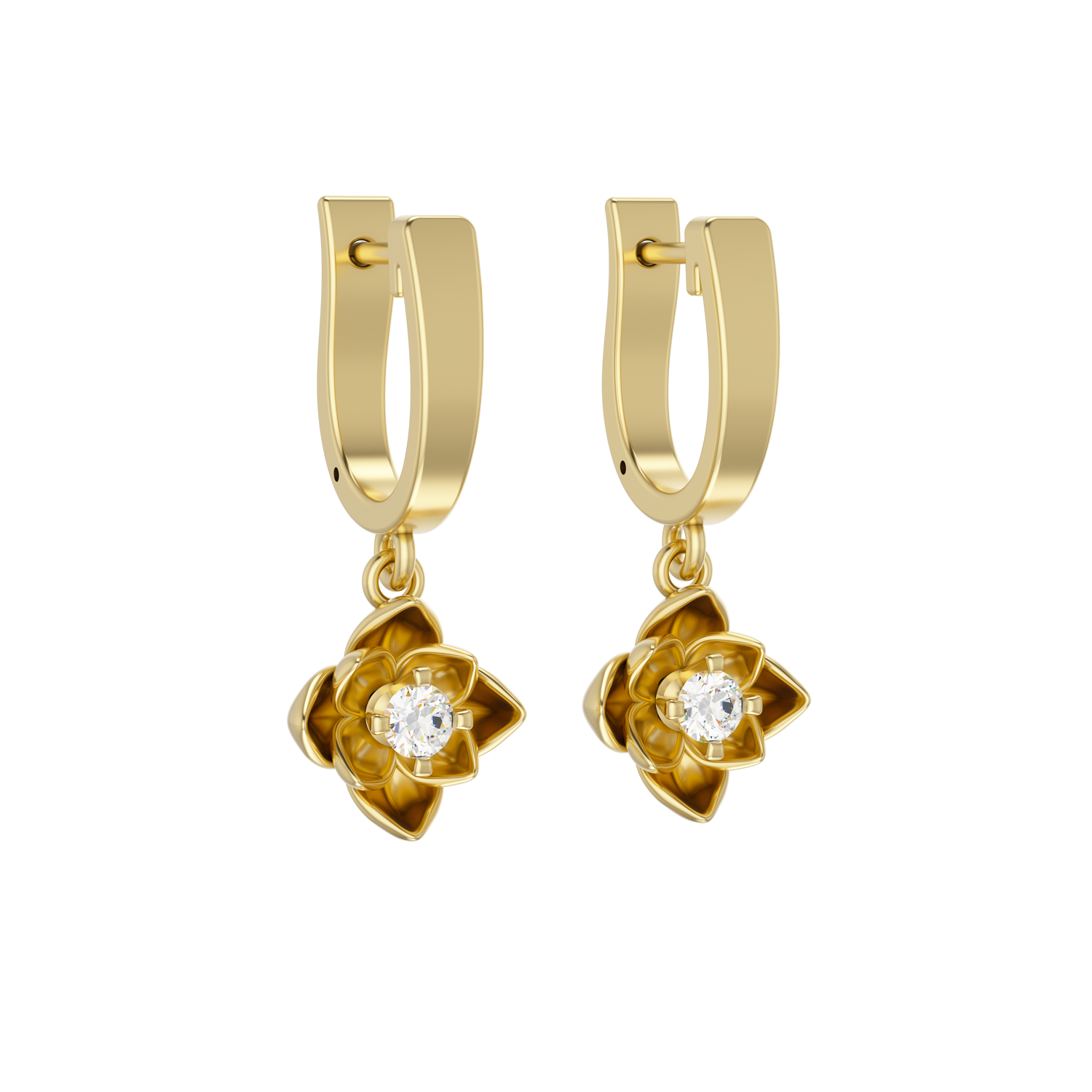 Lotus Earrings