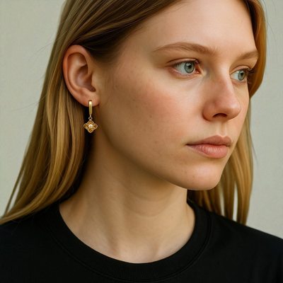 Lotus Earrings